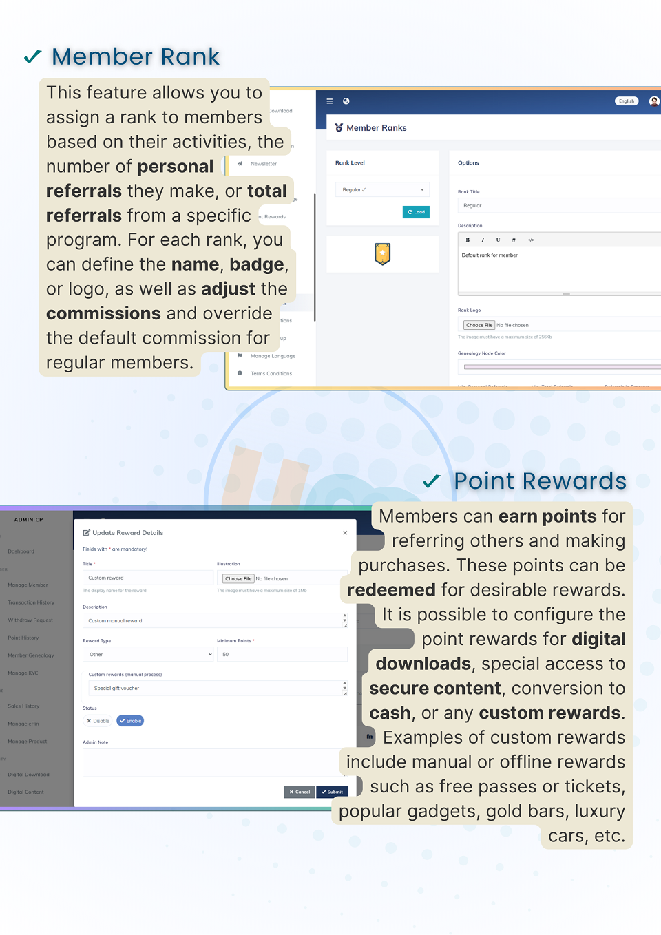 UniMatrix - Membership and MLM Script with SaaS Digital Store